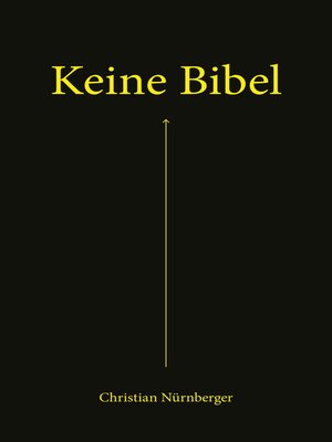 cover image of Keine Bibel